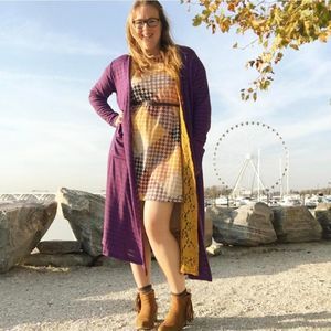 LuLaRoe Houndstooth Carly